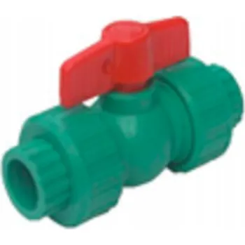Vodovodní kohout PPR kulový kohout s dvojitým šroubením 20 mm