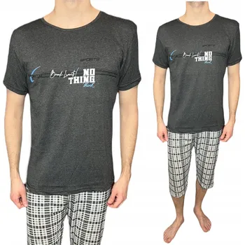 Pánské pyžamo Morella pánské pyžamo s krátkým rukávem, velikost XL