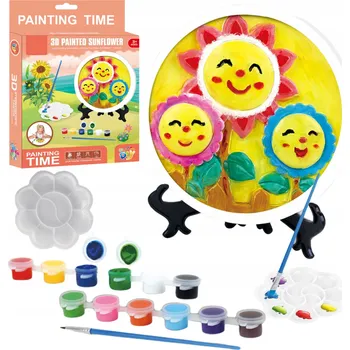 kreativní sada KREATIVNÍ SADA SÁDROVÁ FIGURKA K VYMALOVÁNÍ + BARVY