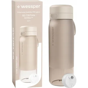 Láhev Filtrační láhev Wessper B2 Tritan Actitex 0,7 l béžová
