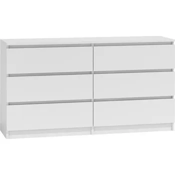 Komoda Komoda Mirjan 138 x 40 x 77 cm bílá matná