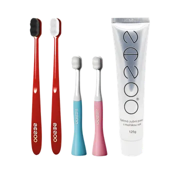 zubní pasta 3+1 ZDARMA - Mom & Dad & Kids #5 + pasta NANOO