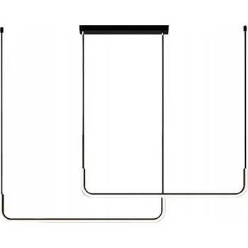 ZÁVĚSNÁ LAMPA HORIZON ČERNÁ LED * X2 MILAGRO