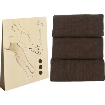 Podprsenka Punčocháče hladké Wola Lady Wola 200den hnědá velikost M