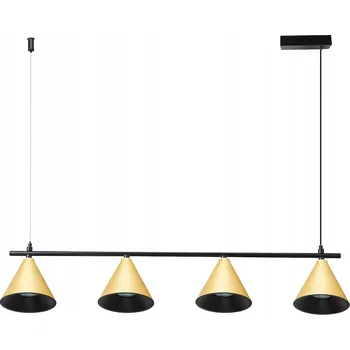 Závěsné svítidlo Cone Zlaté 4xGU10