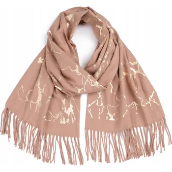 Šála Hagne šála hnědá 170 cm - dámská