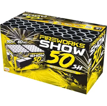 Zábavní pyrotechnika Kompaktní ohňostroj Fireworks show 50ran / 30mm