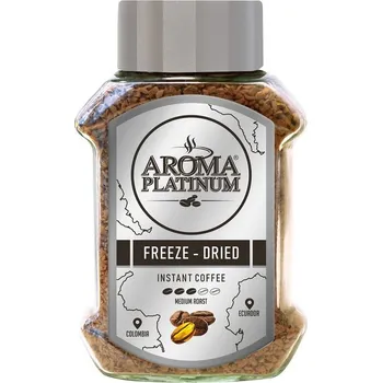 Káva Aroma Platinum - Instant (AROMA - sklo 100g)