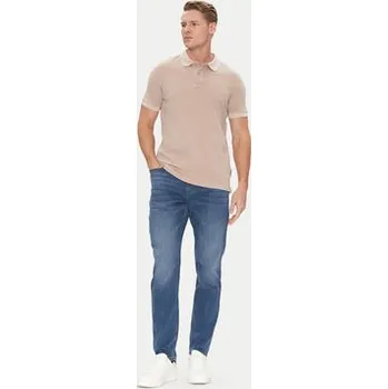 Pánské tričko JOOP! Jeans Polokošile 15 JJJ-02Ambrosian 30045619 Béžová Modern Fit 3XL