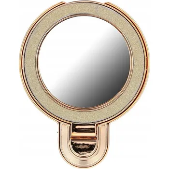 Držák na prst Stojan na telefon CIRCLE MIRROR - nalepovací zlatý