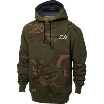 Rybářské oblečení Daiwa Mikina Carp Camo Hoodie Velikost: XXXL