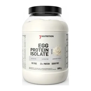 Protein 7NUTRITION EGG PROTEIN ISOLATE 900G PŘÍRODNÍ VAJEČNÝ PROTEIN SVALY HMOTA
