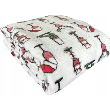 deka Deka z mikrovlákna 160 cm x 200 cm bílá