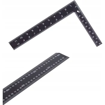 Úhloměr Úhelník truhlářský stavební kovový 300x200 MM