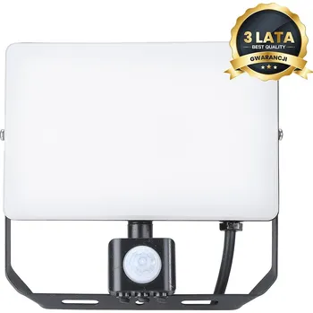 LED reflektor 50W s PIR čidlem 5000lm 5000K