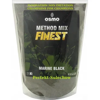 Návnadová surovina Návnada OSMO splávková a zemní metoda 0,9 kg Návnada Osmo Method Feeder Mix Finest Marine Dark Tmavá Fishmeal na kapra Jeseterského