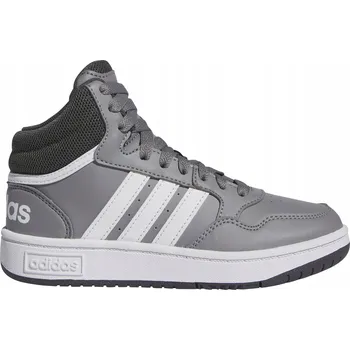 Dámské tenisky BOTY ADIDAS HOOPS MID 3.0 K IF2721 ŠEDÉ VEL. 39 1/3