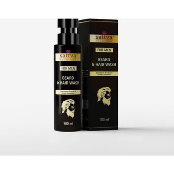 Sattva For Men Šampon na vousy a vlasy Hair&Beard Wash 100 ml