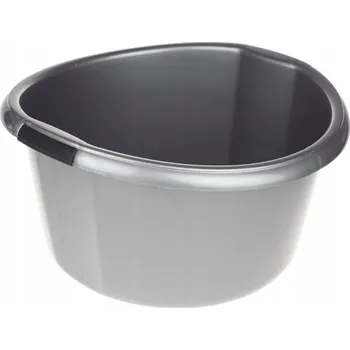 Bentom kulatý mísa 20 l šedá