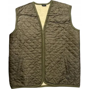 Teplá Vlněná Vesta Dámská Pánská Merino Prošívaná S-4XL