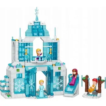 ostatní stavebnice Stavební Stavebnice Princezna hrad Elza LEDOVÉ KRÁLOVSTVÍ 708 dílů 20056