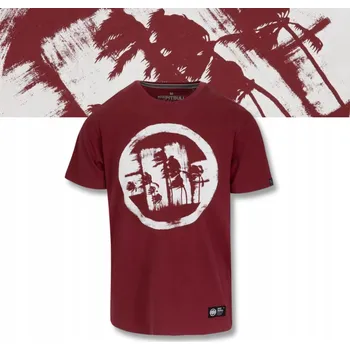 Pánské tričko Pánské tričko s kulatý výstřihem Pitbull, velikost M