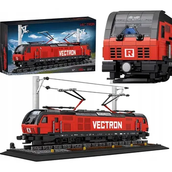 ostatní stavebnice STAVEBNICE VLAK S KOLEJEMI 1889 DÍLKŮ SKLÁDACÍ KONSTRUKČNÍ