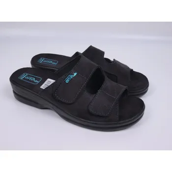 Dámská obuv Zdravotní panfofle Adanex Orto Astra 26185 černé dvoupáskové halux velikost: 38