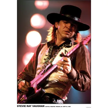 Plakát Plakát, Obraz - Stevie Ray Vaughan - New Jersey 85