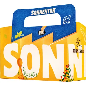 Sonnentor Papírový dárkový box na 6 koření, prázdný