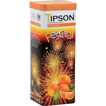 Čaj Festival Mandarin (TIPSON-plech 75g)
