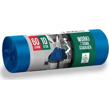 Pytle na odpadky Univerzální pytle na odpadky Anna Zaradna 60 l 10 ks