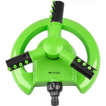 Zavlažovač Zavlažovač Khayner Garden 3-ramenný otočný zelený