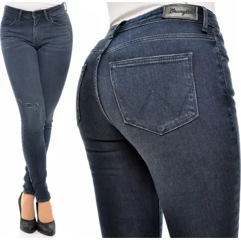 Dámské oblečení WRANGLER džíny NAVY regular SKINNY W26 L32