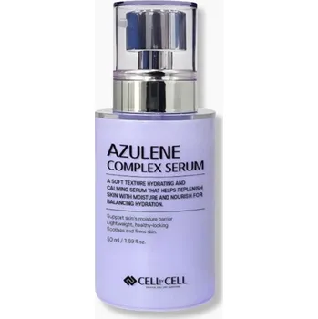 Pleťové sérum CELL BY CELL - AZULENE COMPLEX SERUM - Zklidňující a hydratační pleťové sérum 50 ml