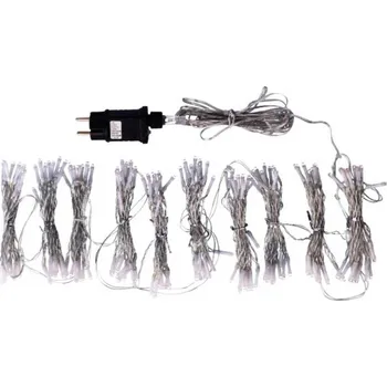 Vánoční dekorace TESLA VO232002X2 2700K 2 x 2 m + 5 m 200 LED teplá bílá