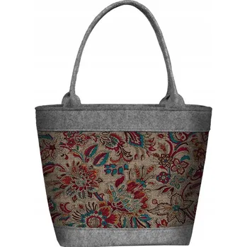 Bertoni vícebarevná plst taška