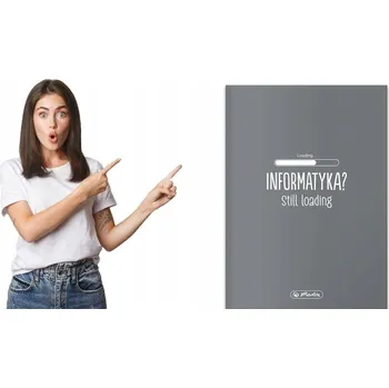 Sešit Sešit do informatiky A5, linkovaný (čtverečkovaný), Herlitz, 60 listů