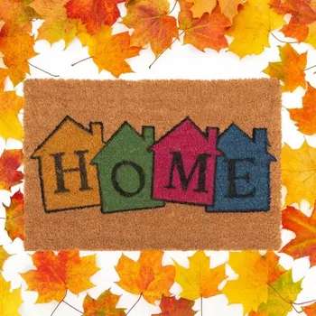 Rohožka Kokosová rohožka HOME 60x40cm vzor 1 před vchod domů kokosová do domu