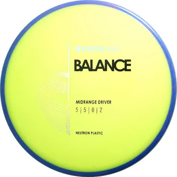 Disc golf Axiom Discs Neutron Balance 176g Žlutá/Fialová