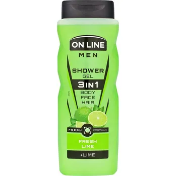 Koupelová kosmetika Pánský sprchový gel 3v1 Fresh Lime 410 ml