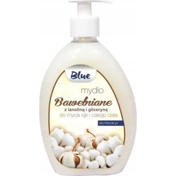 Mýdlo Blue tekuté bavlna mýdlo 500ml