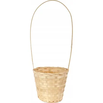 Nákupní košík KOŠÍK Velikonoce Svěcenina Proutěný na Svěcení 55CM