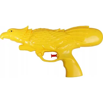 Dětská zbraň Vodní pistole žlutý pták 27 cm