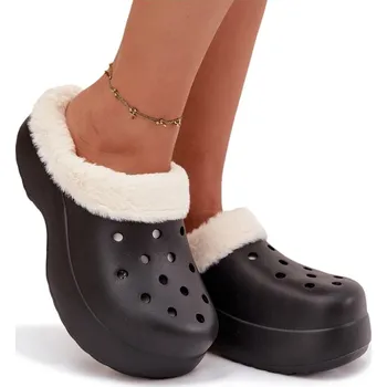 Dámské pantofle Dámské nazouváky Butosklep WEW255255-0 BLACK velikost 36-37