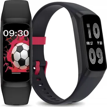 Hodinky Dětské hodinky CHYTRÉ HODINKY AMOLED SMARTBAND FIT SMS KROKY PULS TEPLOMĚR