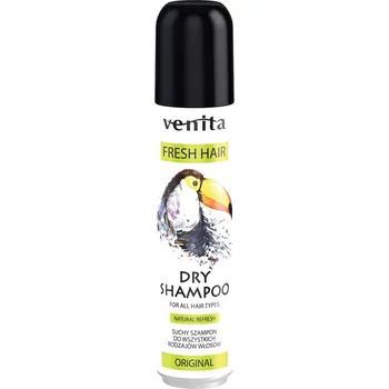 Šampon Suchý šampon pro každou barvu vlasů Venita Fresh 75 ml