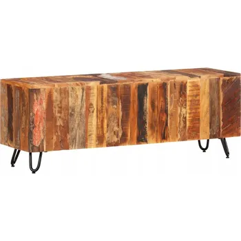 Televizní stolek VidaXL TV stolek, 110x30x40 cm, masivní recyklované dřevo