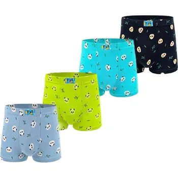 Chlapecké spodní prádlo FANNIFEN FANNIFEN CHLAPECKÉ BOXERKY PANDA XQ2676 1 ks modrá 122/128