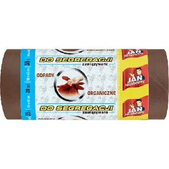 Pytle na odpadky Pytle na bioodpad Jan Niezbędny 35l 20 ks